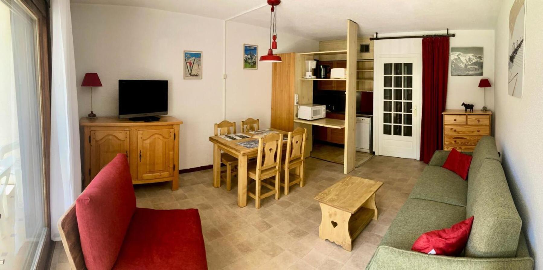 Residence Le Praz - Studio Cabine 4 Personnes 2 Expose Sud Mae-8764 Valloire Luaran gambar